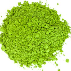 Matcha green tea and healthy skin