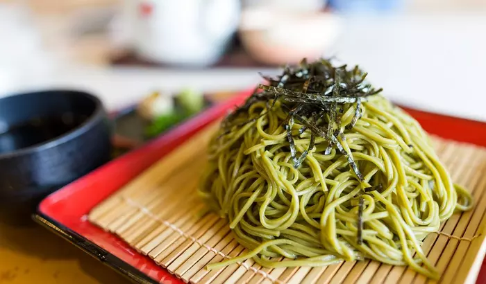 Matcha Green Tea Inspires Soba Noodle -Thinkmatcha.com
