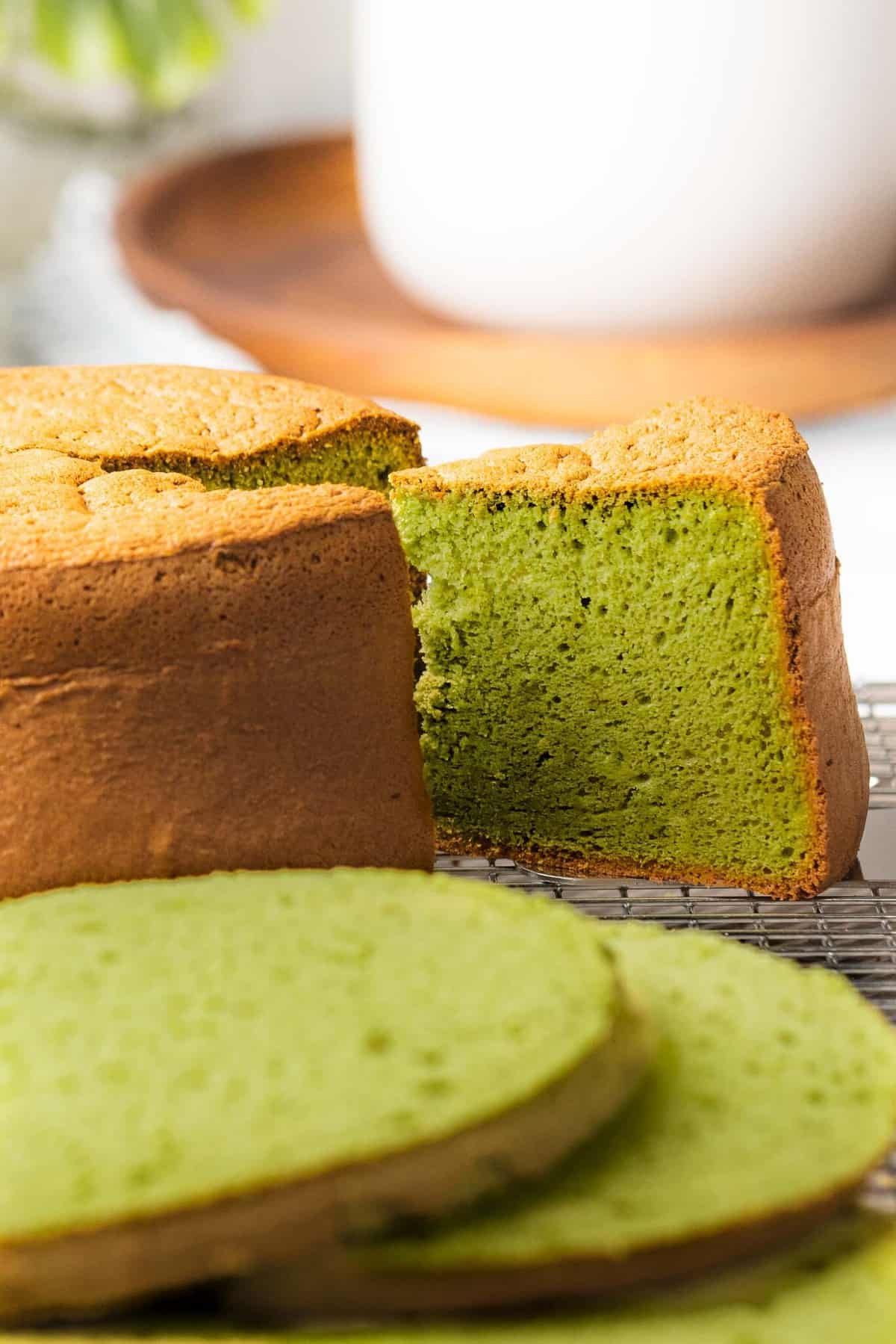 matcha green tea cake recipe